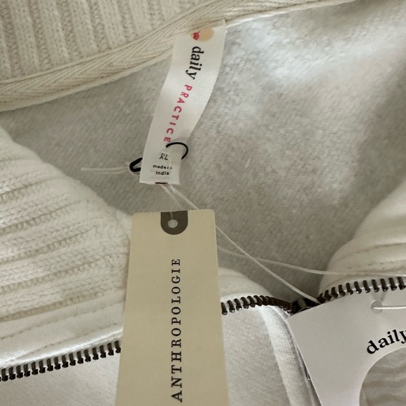 NWT Anthropologie Daily Practice Women’s Half-Zip Pullover Sweatshirt XL - Picture 5 of 16